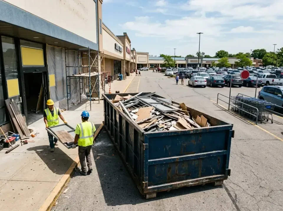 retail-store-renovation-debris-003 — frequently asked questions, Roll-off Dumpster Rentals in Krum, TX